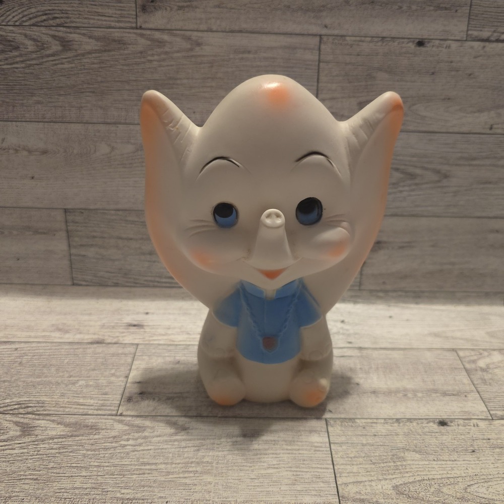 Baby Joy Dumbo Squeeze Toy‎ 1968 Vintage Works